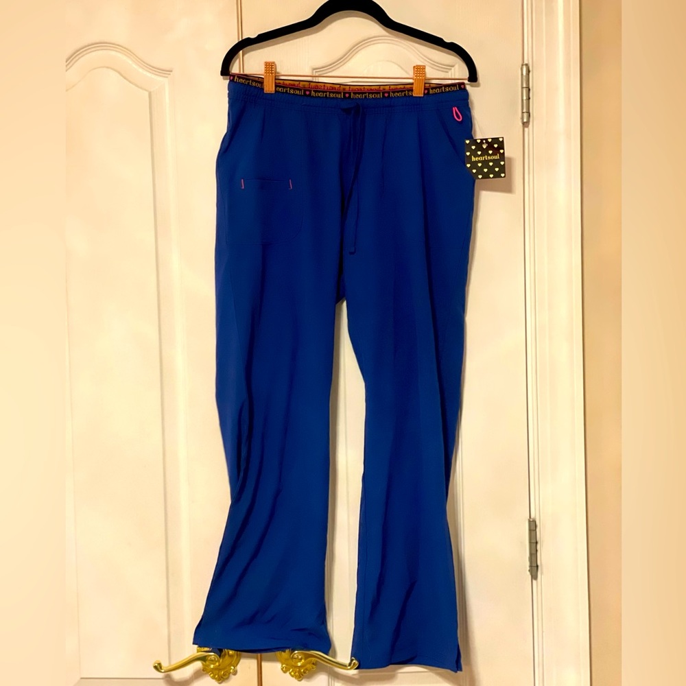 HeartSoul Royal Blue Scrub pants